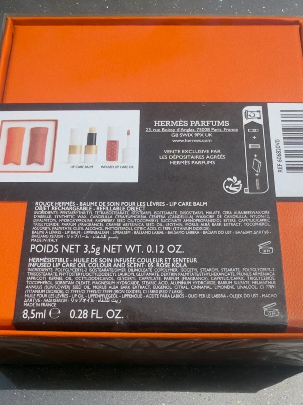 HERMES - Lip Care Balm Collection Box - Picture 2 of 9